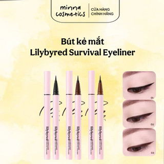  Lilybyred  Kẻ Mắt Dạ Chống Nước Lilybyred 9am to 9pm Survival Penliner 