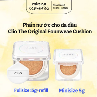 [Clio] Phấn Nước CLIO KILL COVER THE ORIGINAL CUSHION dành cho da dầu Fullsize kèm lõi refill