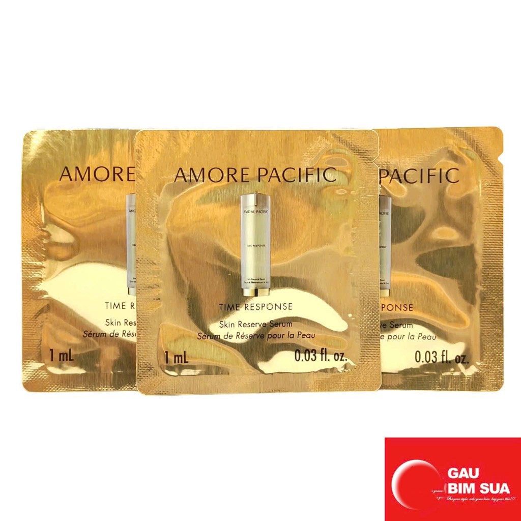 Amore Pacific 10 Gói tinh chất chống lão hoá Time Response Skin Reserve Serum 1ml