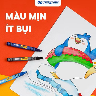 Sáp màu Thiên Long Colokit _Hộp 10/12 màu_CR-C015