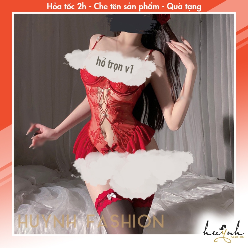 Bodysuit Ren Nửa Cúp Hở Trọn V1 Sexy  - B95