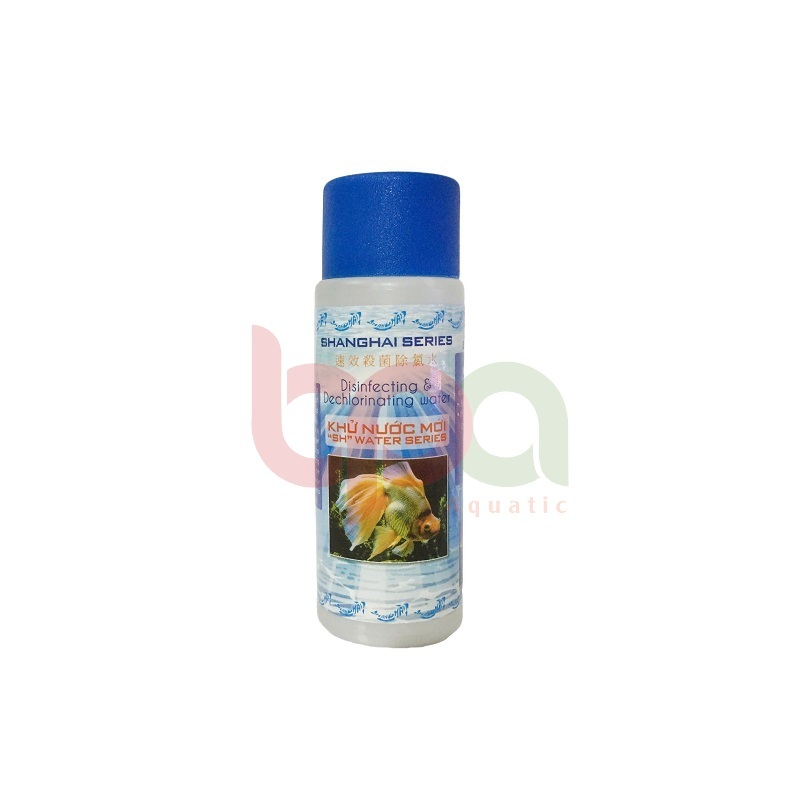 KHỬ NƯỚC MỚI (KHỬ CLO) GIÚP CHỐNG SỐC CÁ TÉP KHI THAY NƯỚC MỚI