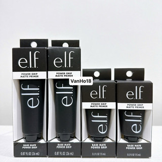  Kem lót giữ lớp nền mịn lì ELF Power Grip Matte Primer 15ml 