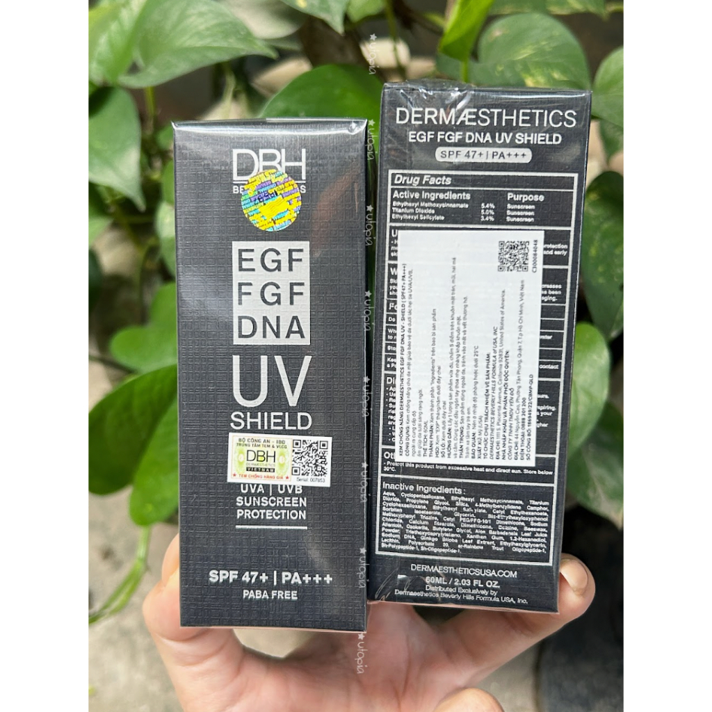 Kem chống nắng DBH (mẫu mới)