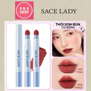  Son Kem Lì SACE LADY Kết Cấu Mịn Nhung Sắc Tố Cao Son Môi 1.7g 