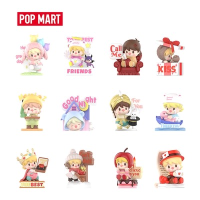 POP MART Sweet Bean The Language of Love Series Figures Blind Box - Whole Set