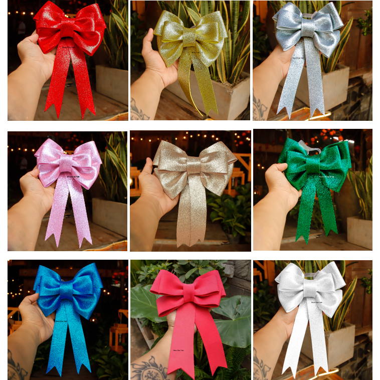 Nơ Xốp 18*30cm NV22 Trang Trí Noel Giáng Sinh Phong Cách