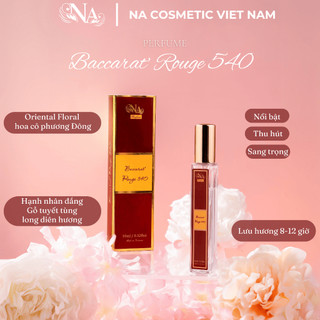  Nước hoa nữ Baccarat Rouge 540 Nước hoa MFK 540 Nổi bật Thu hút Sang trọng 10ml 