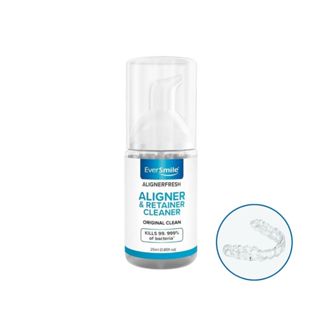  Chai làm sạch máng chỉnh nha trong suốt nhãn hiệu AlignerFresh  WhiteFoam  