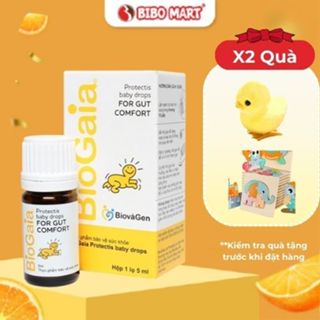 Men Vi Sinh BioGaia Protectis Drops Xuất Xứ Thụy Điển Hỗ Trợ Tiêu Hóa Cho Bé 5 ml - Bibo Mart