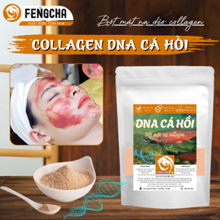 Bột mặt nạ DNA cá hồi giúp trẻ hóa, se khít lỗ chân lông, bôt sung collagen giúp săn chắc da bịch 100gr dùng thử
