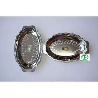 Dĩa bò né inox cao cấp 201 - LONG PHÁT - size nhỏ size lớn