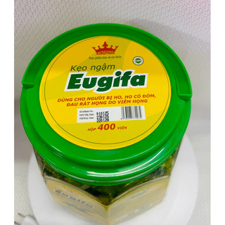 Kẹo ngậm ho Eugifa ( hũ 400 viên) kingphar 4