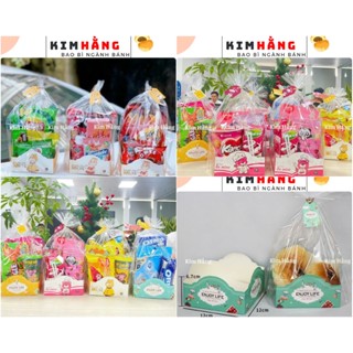  100 túi bóng kiến  + đế giấy lớn gấu vàng đựng bánh - kẹo - quà tặng  đựng bánh ngọt các loại túi đựng quà 1 6 