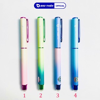 Bút luyện chữ đẹp Bút mực tẩy xóa Sao Thiên S226 ngòi kim tinh êm vát cạnh nét nhỏ