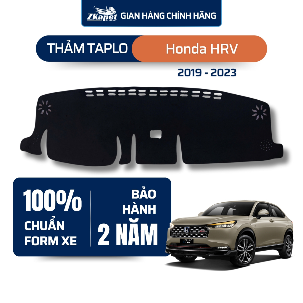 Thảm taplo ô tô Honda HRV 2019 - 2023 ZKAPET