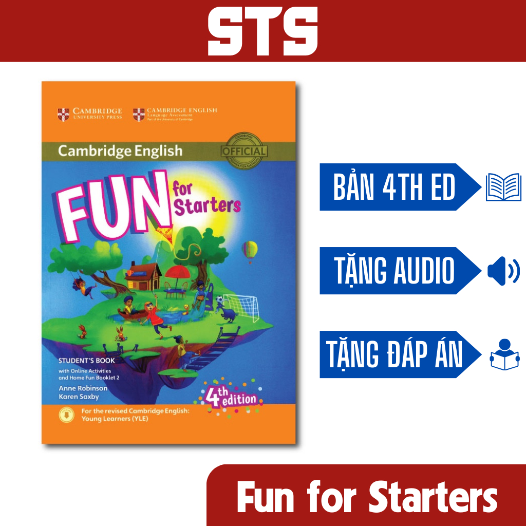 Sách - Fun for Starters bản 4th edition