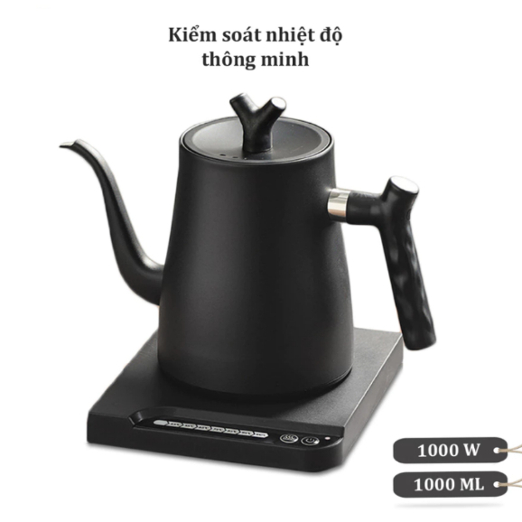 Ấm siêu tốc thông minh điều chỉnh nhiệt độ