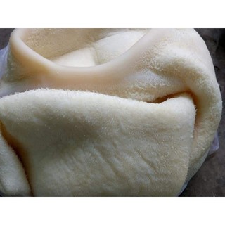 KHĂN LÔNG_BAO TỬ  BÒ TRẮNG khay 1kg (giao tphcm)