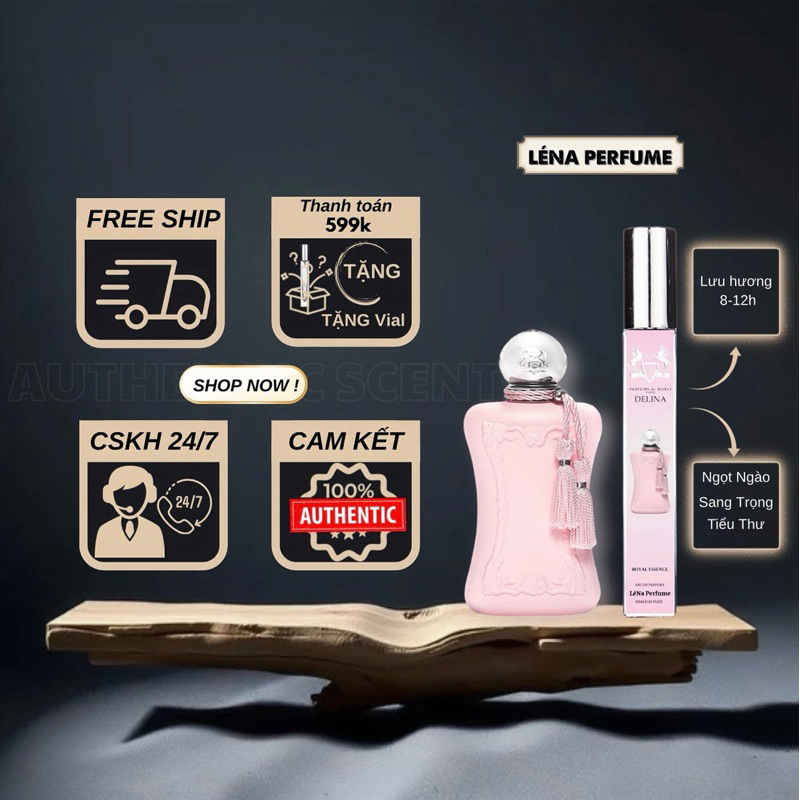 Nước Hoa Nữ Chính Hãng Delina |EDP| Tiểu Thư Sang Trọng