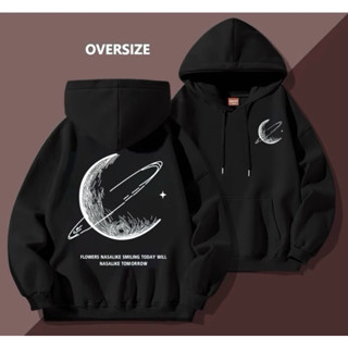  ÁO HOODIE UNISEX NAM NỮ OVERSIZE HÀNH TINH CÓ BIGSIZE 35kg đến hơn 100kg chất nỉ dày đẹp 