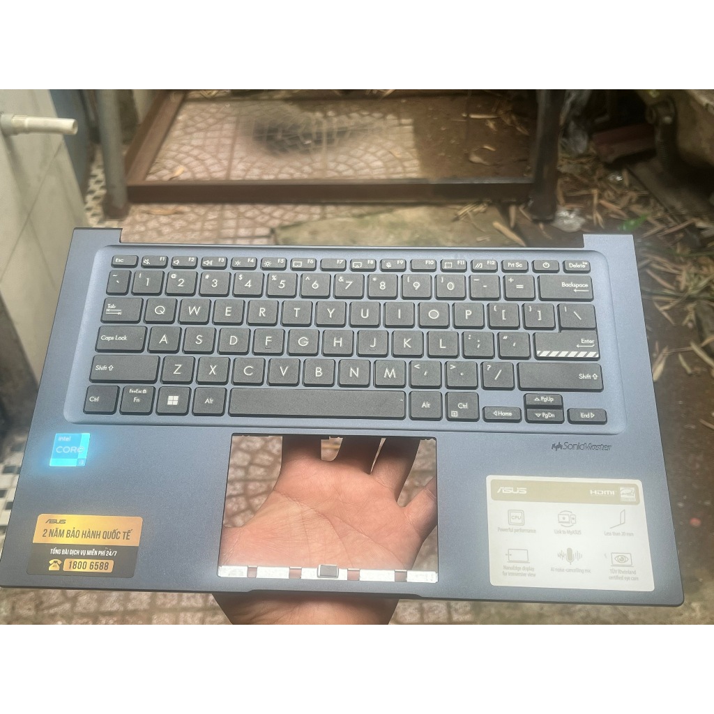 Bán vỏ Laptop Asus Vivobook 14 X1404 Mặt C Phím  Hàng new chính hãng
