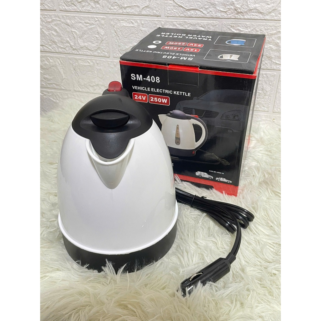 Ấm đun nước siêu tốc dung tích khủng dùng trong ô tô