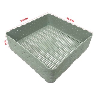 Rổ đan vuông TỰ LẬP - TL 346 - 21cm