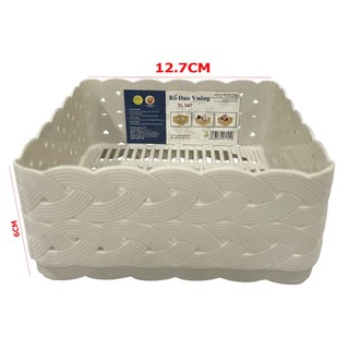 Rổ đan vuông TỰ LẬP TL347 - 13cm
