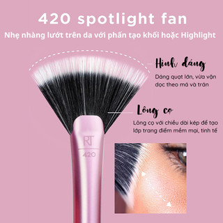 Bộ Cọ 5 Cây RT REAL TECHNIQUES Artist Essentials Makeup Brush Set