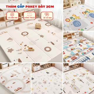  Thảm Trải Sàn Cho Bé Tập Bò Tập Đi Chống Trơn Trượt An Toàn Thảm Xốp Gấp Gọn Cao Cấp Pakey Dày 2cm 