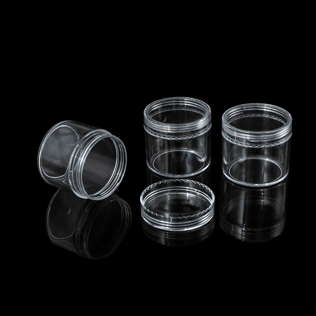 {Kèm Seal} Hũ Nhựa Đa Năng Trong Suốt, Đựng Nhang Trầm Vân Mây