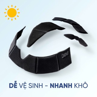 Phụ Kiện Lót Nón POC  + Đệm Cằm Cho Mũ Bảo Hiểm – Êm Mịn – Thoáng Khí
