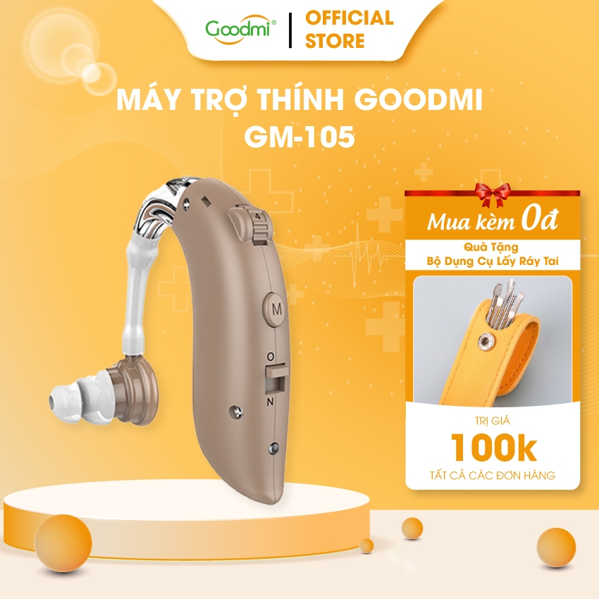 Máy Trợ Thính Sạc Điện Goodmi GM-105