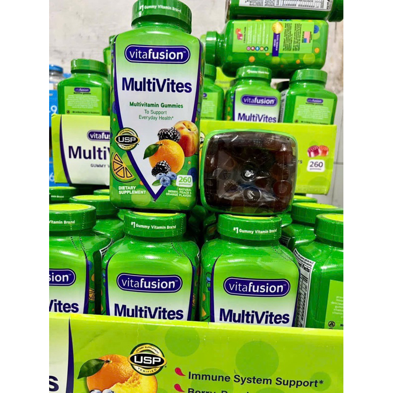 Kẹo dẻo Vitafusion MultiVites 260 viên