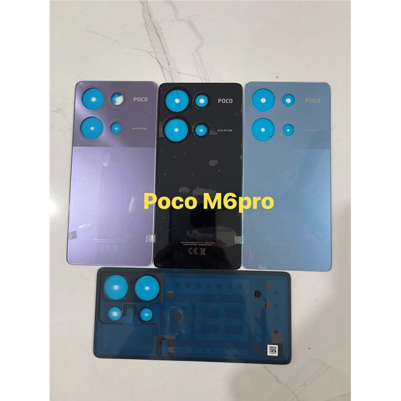 nắp lưng poco m6pro zin new