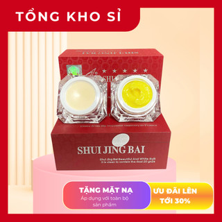 Bộ BẠCH THỦY TINH ĐỎ dưỡng trắng da mờ thâm nám tàn nhang