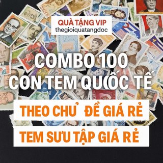 Combo 100 Tem Quốc Tế Theo Chủ Đề – Tem Sưu Tập Giá Rẻ, Giao Nhanh