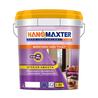 Sơn nước nội thất NanoMaxter Thùng 18L - sơn nước trong nhà giá rẻ