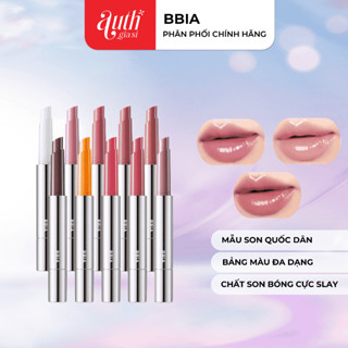 (NEW) HOT Son bút Bbia đầy đặn căng bóng như filler môi Over Glaze Stick 1.7g Cực Xinh làm dày và đầy rãnh môi