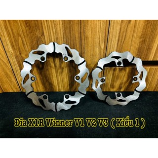  Đĩa Thắng Trước Sau X1R Dành Cho Winner V1 V2 V3   Kiểu 1   Hàng Chính Hãng X1R  Gắn Như Zin >>>> 