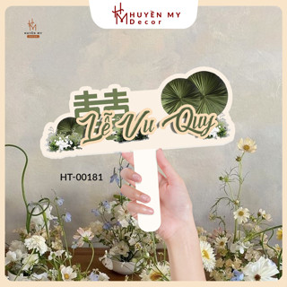 Hashtag Cưới Hỏi, Có Sẵn Tay Cầm Chụp Ảnh Đám Cưới, Đám Hỏi., Lễ Dạm Ngõ - Huyền My Decor