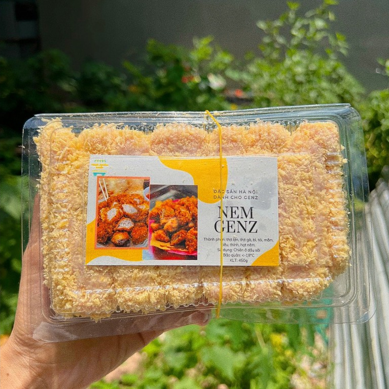 Nem chua rán genz (hộp 10c)