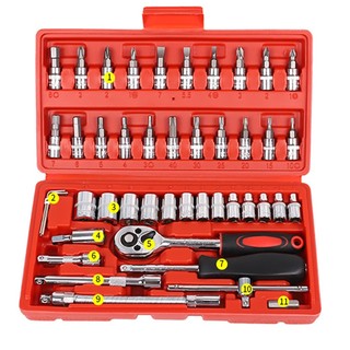 BỘ DỤNG CỤ SỮA CHỮA ĐA NĂNG 46 CHI TIẾT