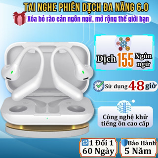 Tai Nghe Phiên Dịch XF31, Máy Phiên Dịch Blutooth Không Dây Tích Hợp Công Nghệ Chống Ồn ANC, Dịch Chính Xác Cao