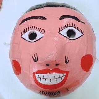 Mặt nạ Chí Phèo - Thị Nở tran trí trung thu -TâmKemDecor