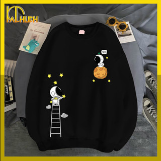  Áo sweater in phi hành gia leo thang siêu xinh  có 14 màu lựa chọn  