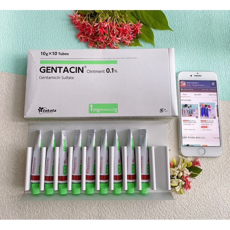 Kem mờ sẹo Gentacin 10g