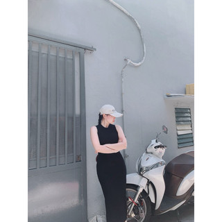 Đầm body gân xẻ tà ( Hoả tốc HCM )