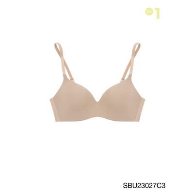Áo Lót Không Gọng Không Viền May Mút Mỏng Cao Cấp Màu Trơn Pretty Perfect By Sabina SBU23027